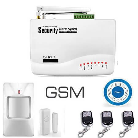 Kit Seguridad Alarma GSM Inalambrica